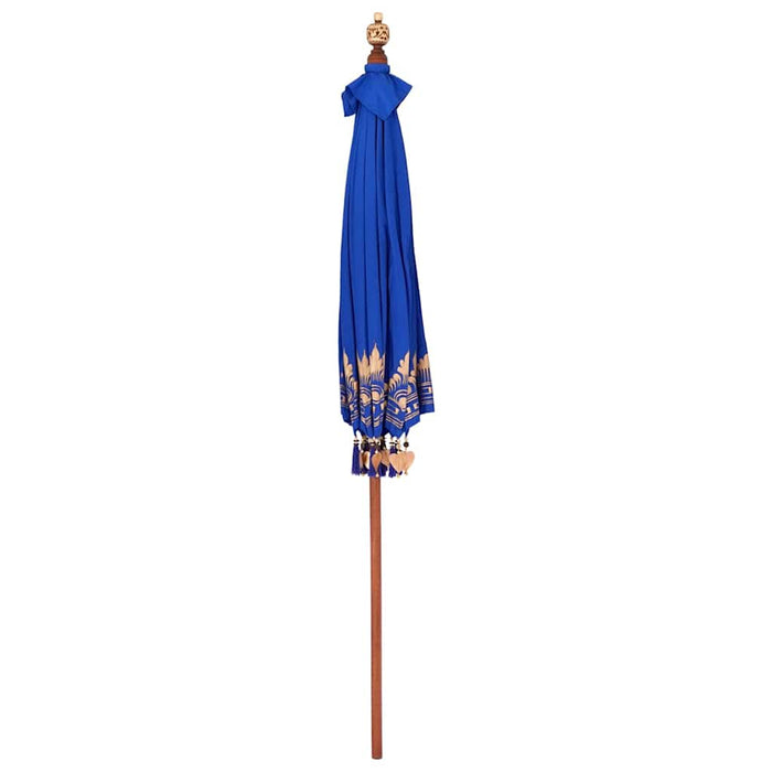 Parasol Balinez albastru 215 x 215 x 260 cm WALTI