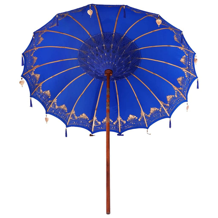 Parasol Balinez albastru 215 x 215 x 260 cm WALTI