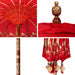 Parasol Balinez Roșu 185 x 185 x 260 cm - WALTI WALTI