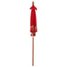 Parasol Balinez Roșu 185 x 185 x 260 cm - WALTI WALTI