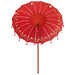 Parasol Balinez Roșu 185 x 185 x 260 cm - WALTI WALTI