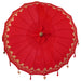 Parasol Balinez Roșu 185 x 185 x 260 cm - WALTI WALTI