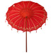 Parasol Balinez Roșu 215 x 215 x 260 cm - WALTI WALTI
