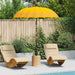 Parasol Balinez Galben 185 x 185 x 260 cm - WALTI WALTI