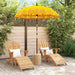 Parasol Balinez Galben 185 x 185 x 260 cm - WALTI WALTI