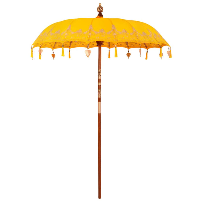 Parasol Balinez Galben 185 x 185 x 260 cm - WALTI WALTI