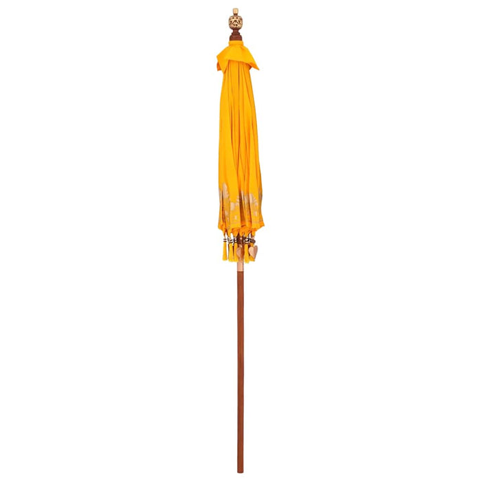 Parasol Balinez Galben 185 x 185 x 260 cm - WALTI WALTI