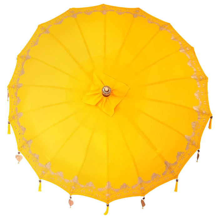 Parasol Balinez Galben 185 x 185 x 260 cm - WALTI WALTI