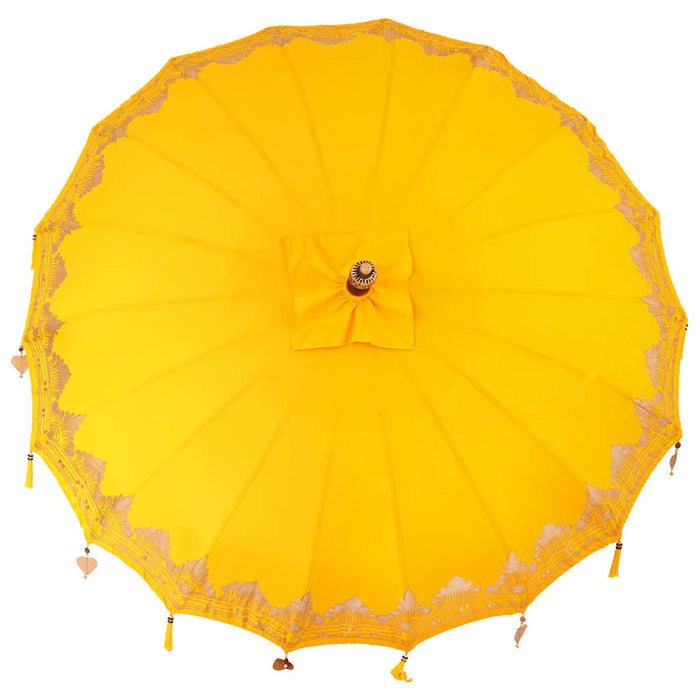 Parasol Balinez Galben 215 x 215 x 260 cm - WALTI WALTI