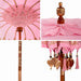 Parasol Balinez Roz 185 x 185 x 260 cm - WALTI WALTI