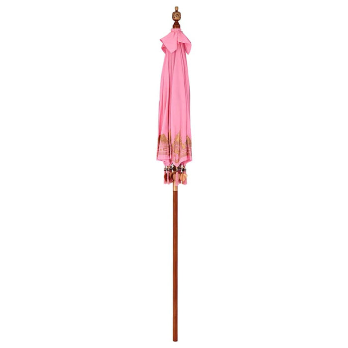 Parasol Balinez Roz 185 x 185 x 260 cm - WALTI WALTI
