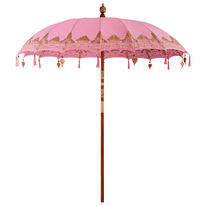 Parasol Balinez Roz 215 x 215 x 260 cm - WALTI WALTI