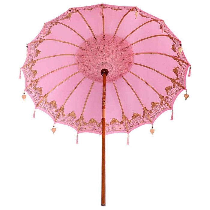 Parasol Balinez Roz 215 x 215 x 260 cm - WALTI WALTI
