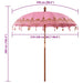 Parasol Balinez Roz 215 x 215 x 260 cm - WALTI WALTI