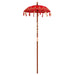 Parasol Balinez Roșu 125 x 125 x 260 cm - WALTI WALTI