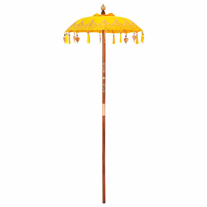 Parasol Balinez Galben 125 x 125 x 260 cm - WALTI WALTI