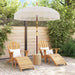 Umbrelă macramé Crem 190 x 190 x 260 cm - WALTI WALTI