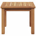 Masă de cafea Maro 45 x 45 x 36 cm Lemn solid de tec - WALTI WALTI