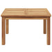 Masă de cafea Maro 60 x 60 x 36 cm Lemn solid de tec - WALTI WALTI