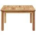 Masă de cafea Maro 60 x 60 x 36 cm Lemn solid de tec - WALTI WALTI