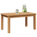 Masă de cafea Maro 70 x 40 x 36 cm Lemn solid de tec - WALTI WALTI