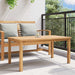 Masă de cafea Maro 110 x 55 x 45 cm Lemn solid de tec - WALTI WALTI