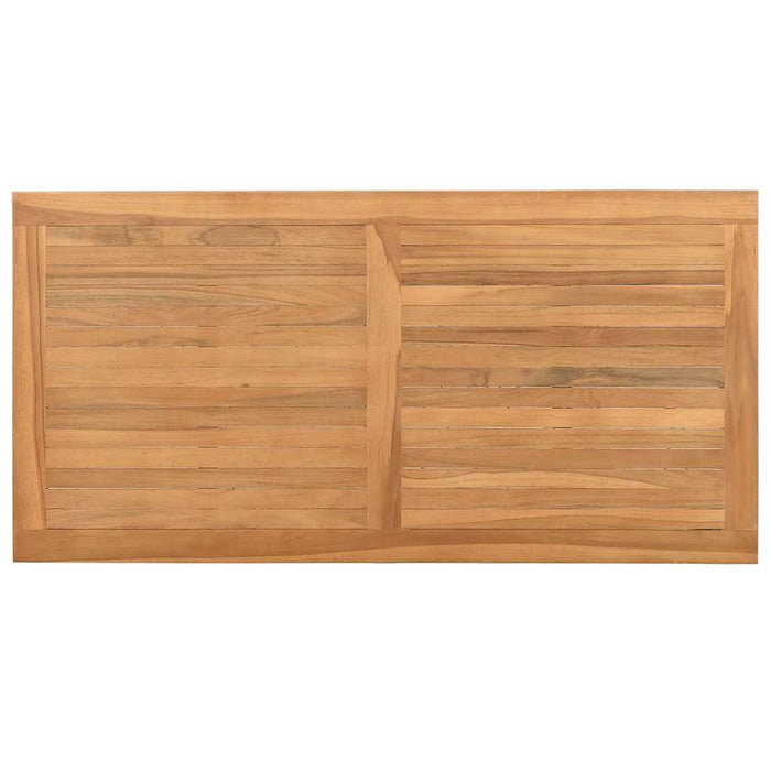 Masă de cafea Maro 110 x 55 x 45 cm Lemn solid de tec - WALTI WALTI