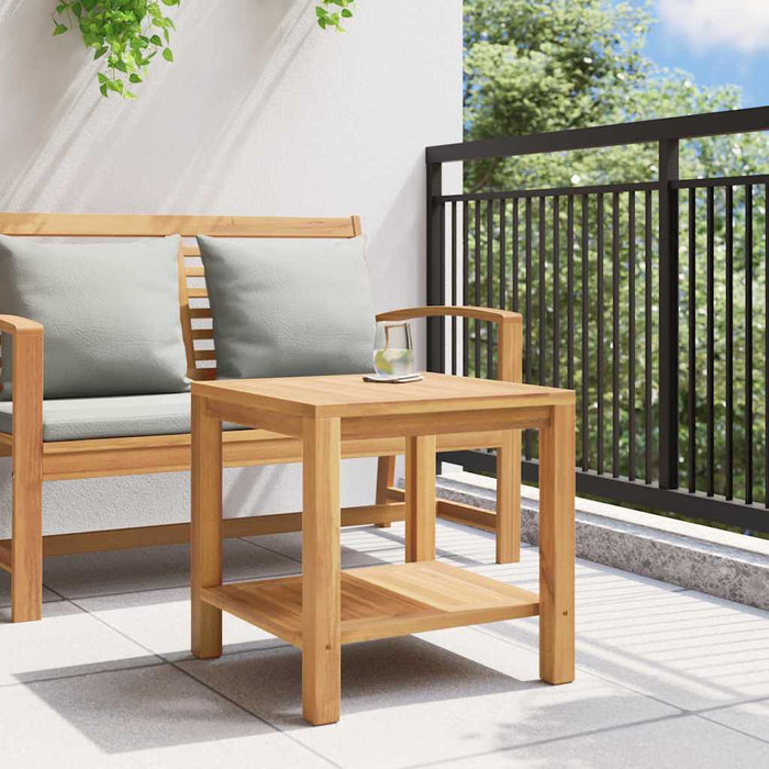 Masă de cafea Maro 45 x 45 x 45 cm Lemn masiv de tec - WALTI WALTI