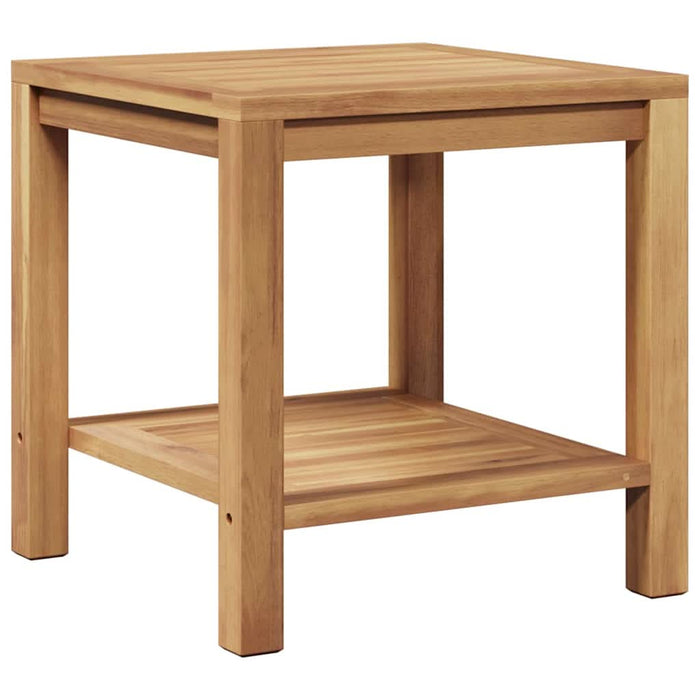 Masă de cafea Maro 45 x 45 x 45 cm Lemn masiv de tec - WALTI WALTI
