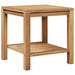 Masă de cafea Maro 45 x 45 x 45 cm Lemn masiv de tec - WALTI WALTI