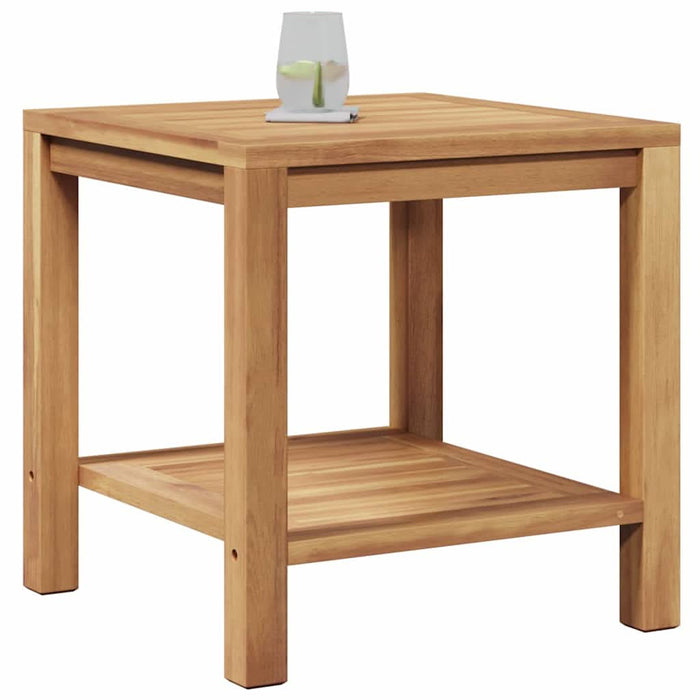 Masă de cafea Maro 45 x 45 x 45 cm Lemn masiv de tec - WALTI WALTI
