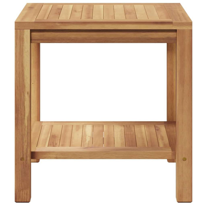 Masă de cafea Maro 45 x 45 x 45 cm Lemn masiv de tec - WALTI WALTI
