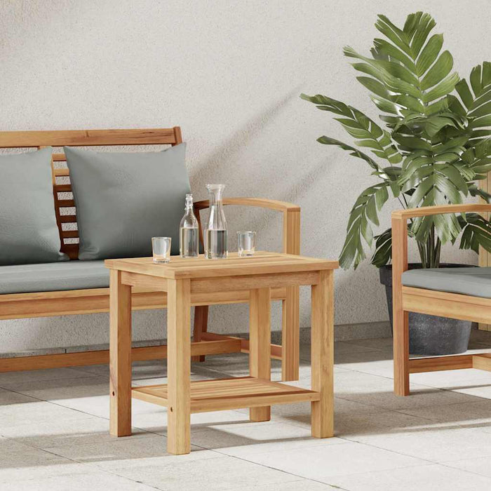 Masă de cafea Maro 50 x 35 x 45 cm Lemn masiv de tec - WALTI WALTI