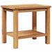 Masă de cafea Maro 50 x 35 x 45 cm Lemn masiv de tec - WALTI WALTI