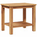 Masă de cafea Maro 50 x 35 x 45 cm Lemn masiv de tec - WALTI WALTI