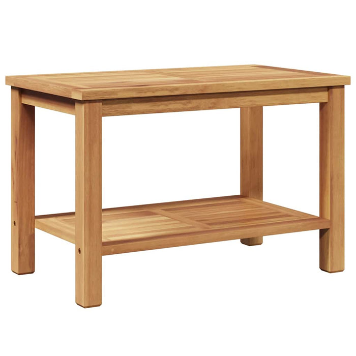 Masă de cafea Maro 70 x 40 x 45 cm Lemn masiv de tec - WALTI WALTI