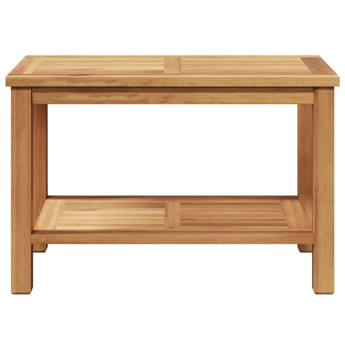 Masă de cafea Maro 70 x 40 x 45 cm Lemn masiv de tec - WALTI WALTI