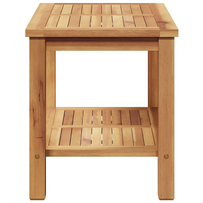 Masă de cafea Maro 70 x 40 x 45 cm Lemn masiv de tec - WALTI WALTI