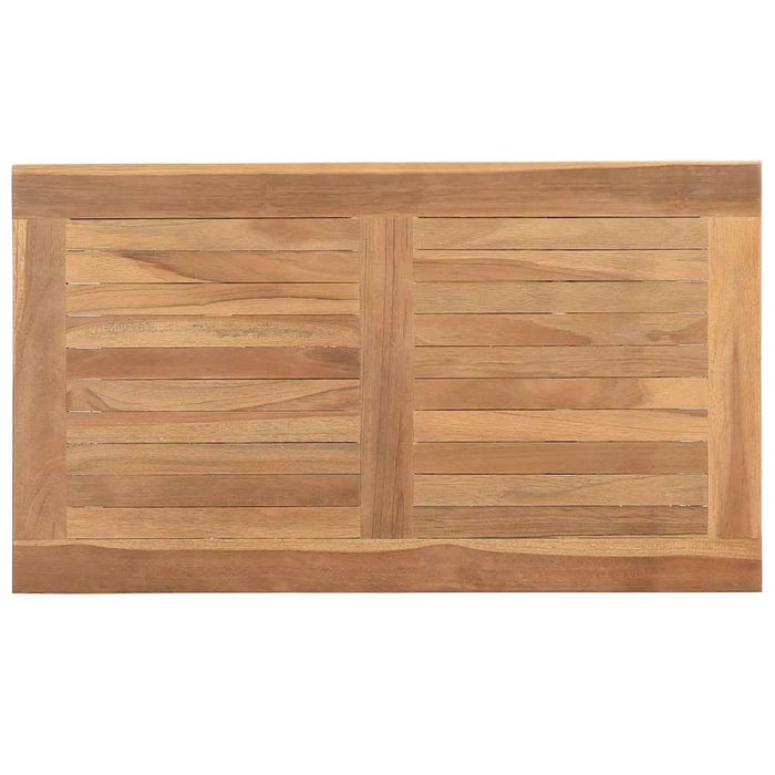 Masă de cafea Maro 70 x 40 x 45 cm Lemn masiv de tec - WALTI WALTI
