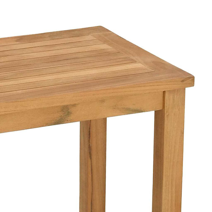 Masă de consolă Maro 110 x 40 x 75 cm Lemn solid de tec WALTI