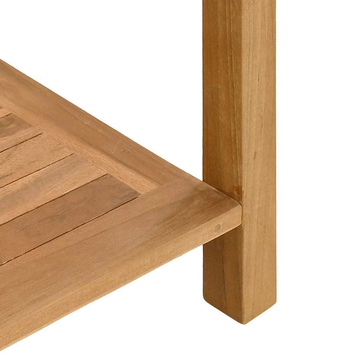 Masă de consolă Maro 110 x 40 x 75 cm Lemn solid de tec WALTI