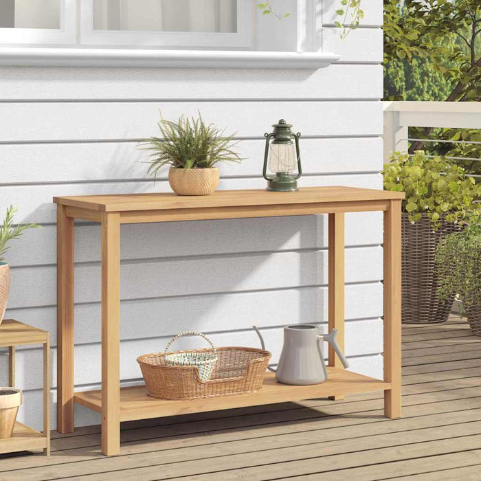 Masă de consolă Maro 110 x 40 x 75 cm Lemn solid de tec WALTI