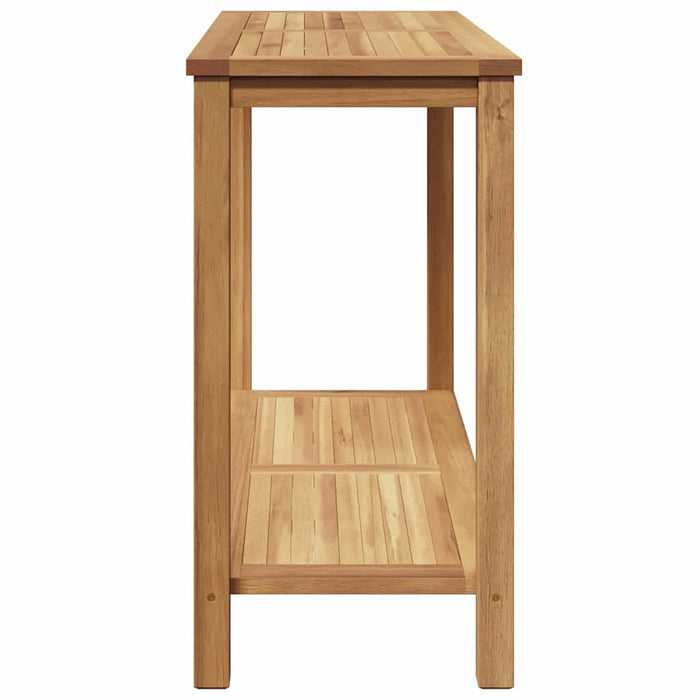 Masă de consolă Maro 110 x 40 x 75 cm Lemn solid de tec WALTI