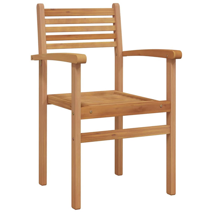 Scaune de grădină stivuibile 2 pcs Maro 55.5 x 55.5 x 90 cm - WALTI WALTI