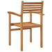 Scaune de grădină stivuibile 2 pcs Maro 55.5 x 55.5 x 90 cm - WALTI WALTI