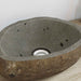 Chiuvetă din piatră de râu (30-37) x (25-30) x 12 cm - WALTI WALTI