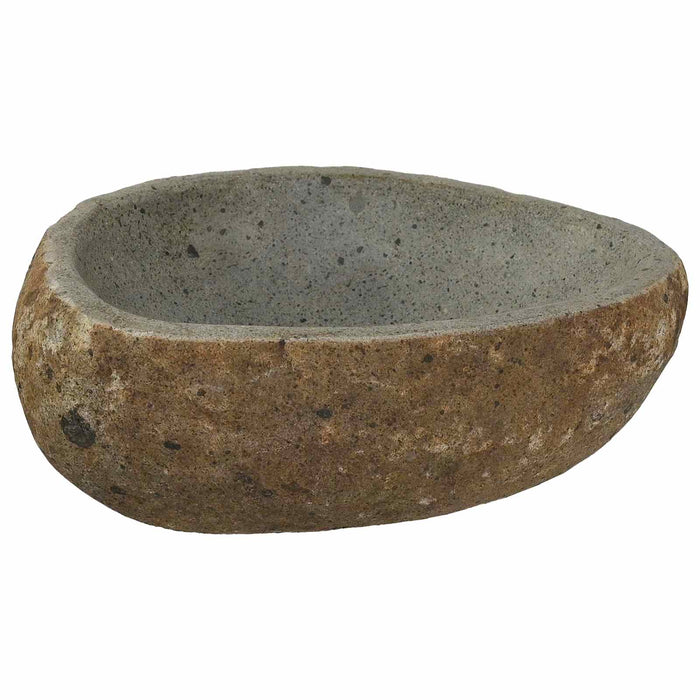 Chiuvetă din piatră de râu (30-37) x (25-30) x 12 cm - WALTI WALTI