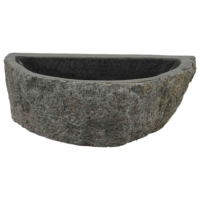 Chiuvetă de perete Gri 37 x 30 x 12 cm Piatra de râu - WALTI WALTI