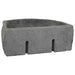 Chiuvetă de perete Gri 45 x 35 x 15 cm Piatra de râu - WALTI WALTI
