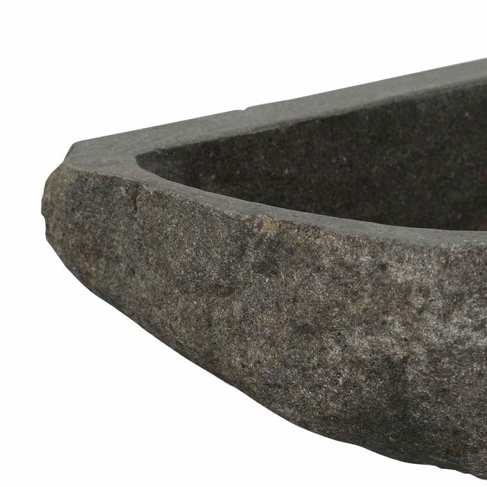 Chiuvetă Gri (30-37) x (30-37) x 12 cm Piatra de Râu - WALTI WALTI